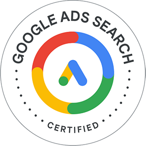 Certified - Search Ads Google Search Ads Zertifikat